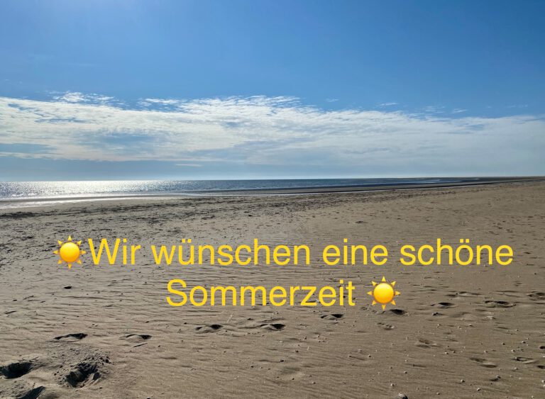Sommergrüße aus der Insel